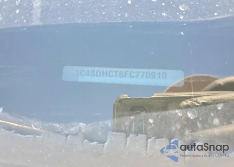 2015 Dodge Durango R/T z USA, uszkodzony, nr VIN 1C4SDHCT6FC770910